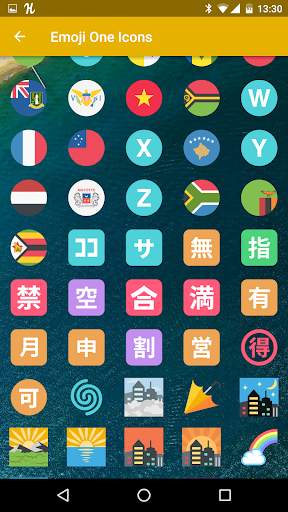 Emoji One Icon Pack скриншот 1