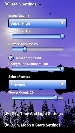 Alpine Lake Live Wallpaper screenshot 4