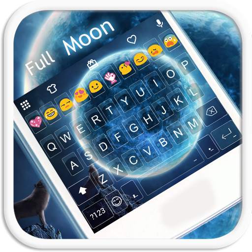 Full Moon Love Emoji Keyboard 1.1.5