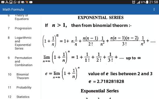 Math Formula for 11th 12th screenshot 8