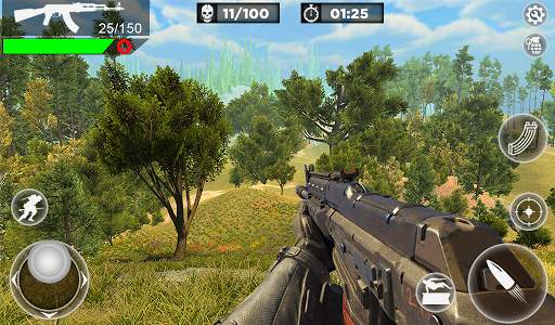 Fps Battleground Cover Fire Frontline Shooter Game screenshot 9