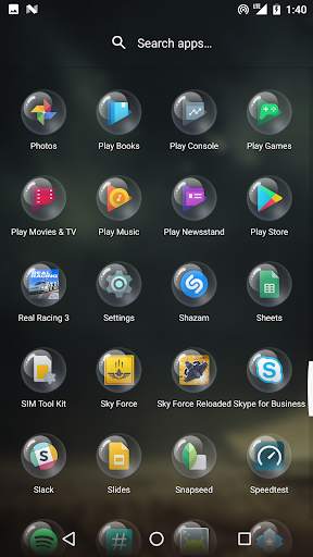 Bubble : Icon Mask for Nova Launcher screenshot 3