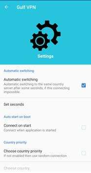 Gulf Free VPN : Secure VPN & Hotspot for Android screenshot 8