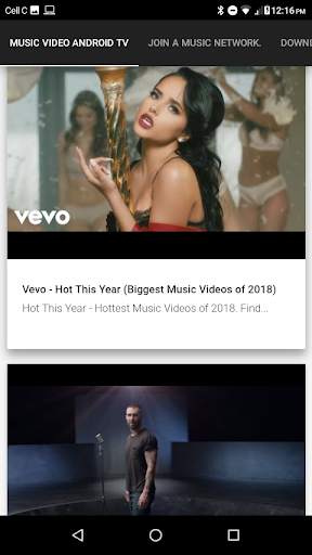 Music Video Android TV screenshot 2