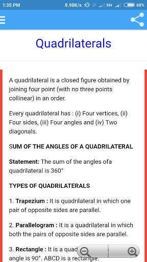 Class 9 Maths Notes And Solutions screenshot 2