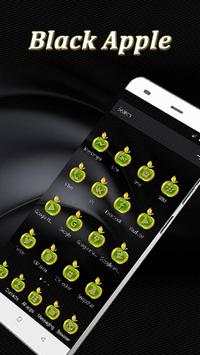 Tema Simples da Apple Preta screenshot 3