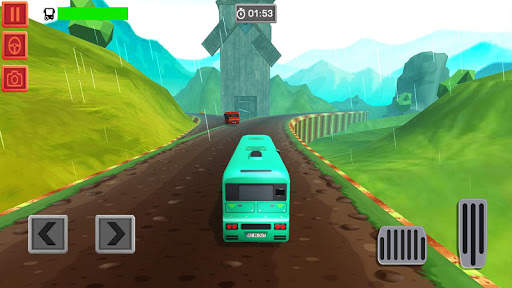Mountain Bus Racing Online - Hill Climb Racing скриншот 4