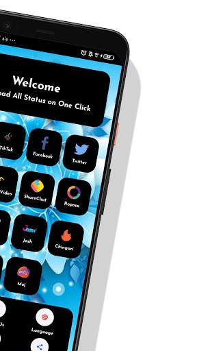 All in one status saver and TikTok downloader screenshot 2