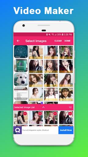 Photo to Video Maker with music screenshot 2
