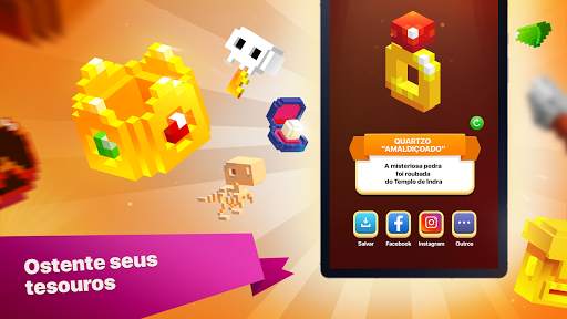 Diggerville 3d: Jogo de Pixel | Clicker Game screenshot 8