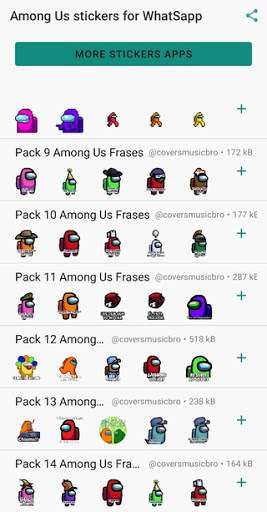 Stickers de Among Us para WhatSapp - WAStickers screenshot 11