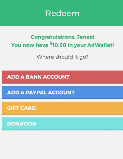 Adwallet: Watch & Earn स्क्रीनशॉट 3