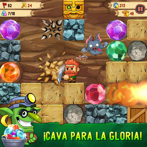 Dig Out! Aventura en laberinto screenshot 1