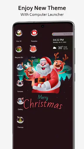 New year Theme For Launcher screenshot 1