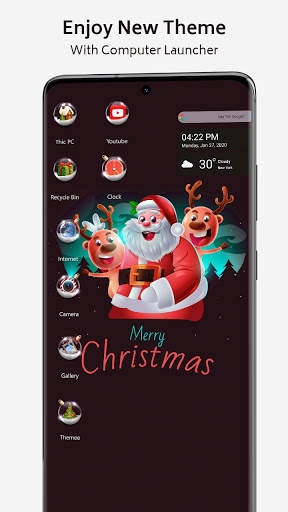 New year Theme For Launcher screenshot 1