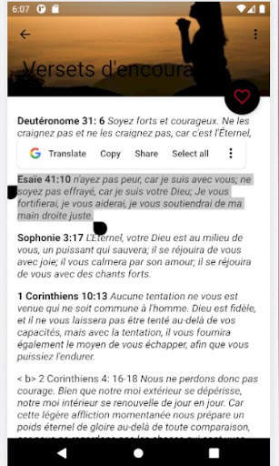 Meilleur verset biblique - Quo screenshot 4