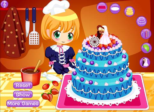 Dream Wedding Cake Maker - Cooking games for Girls screenshot 5