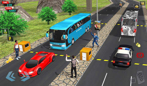 Tourist Bus Driver Game - Game Pelatih Bus screenshot 9