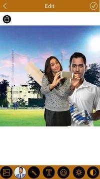 Selfie With M.S.Dhoni 3 تصوير الشاشة