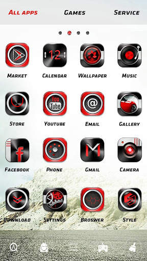 Sports Car Go Launcher Theme screenshot 3