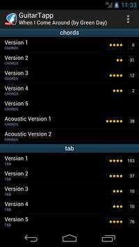 GuitarTapp - Tabs & Chords screenshot 2
