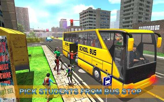 Modern City School Coach Bus Driving Simulator 17 screenshot 5