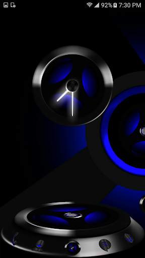 Akila blue Next Launcher theme screenshot 4