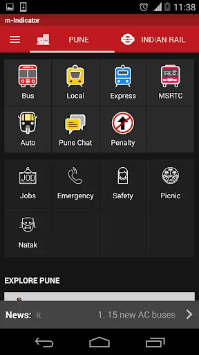 Pune (Data) m-Indicator screenshot 1