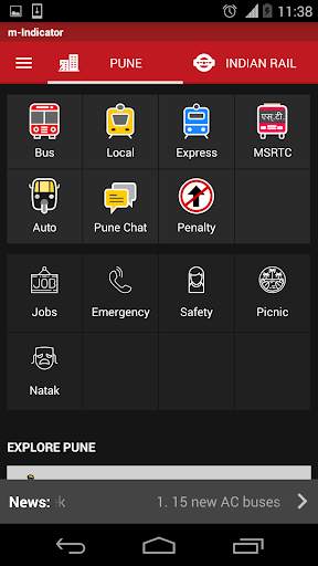 Pune (Data) m-Indicator screenshot 1