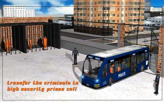 Jail Criminal Transport Bus screenshot 6