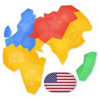 world map quiz logo