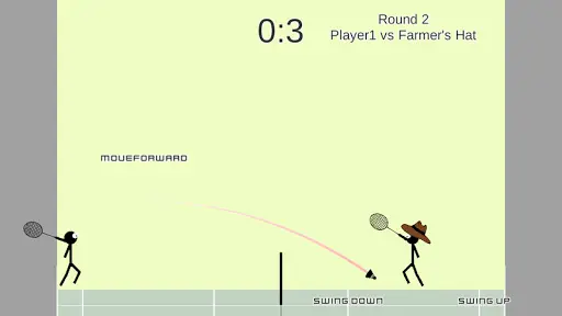 Stickman Badminton League 3 تصوير الشاشة