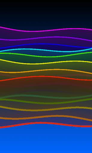 Abubu waves live wallpaper screenshot 4