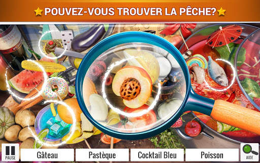 Objets Cachés Nourriture - Jeux de Cuisine screenshot 1