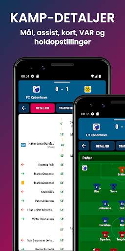 Fodbold DK screenshot 2
