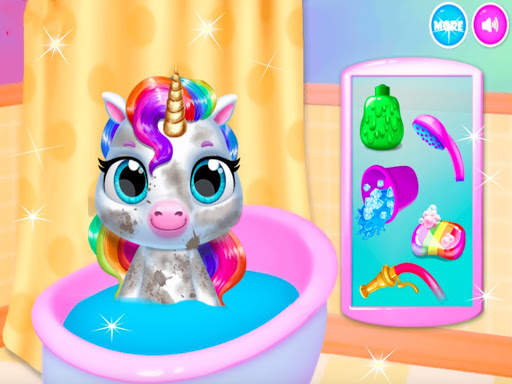 unicorn virtual pet game screenshot 3