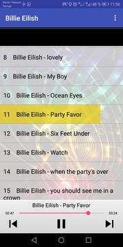 Billie Eilish Songs 2 تصوير الشاشة