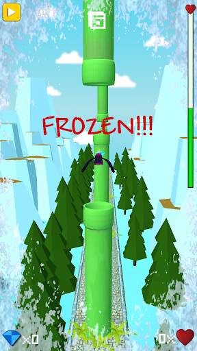 Flappy Crow 3D screenshot 7