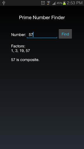 Prime Number Finder screenshot 3