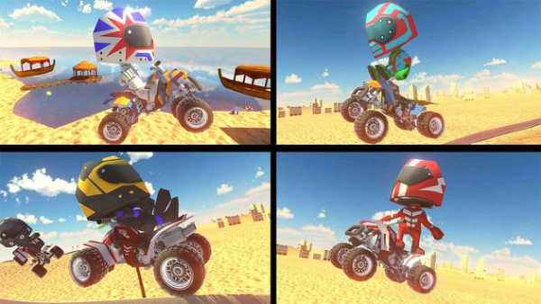 Stickman Stunt Downhill Motocross Racing screenshot 4