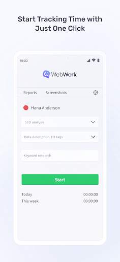 WebWork Time Tracker screenshot 3