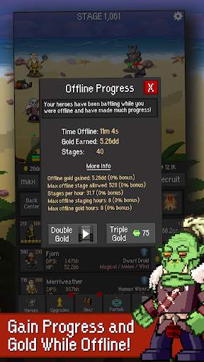 Idle Guardians: Offline Idle RPG Games screenshot 6