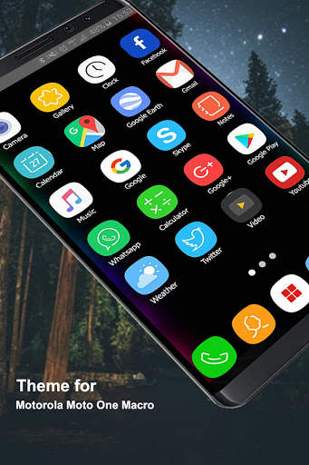 launcher Theme For Motorola Moto One Macro screenshot 6