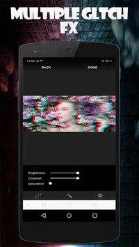 Glitch Photo & Video & Text Effects Editor 7 تصوير الشاشة