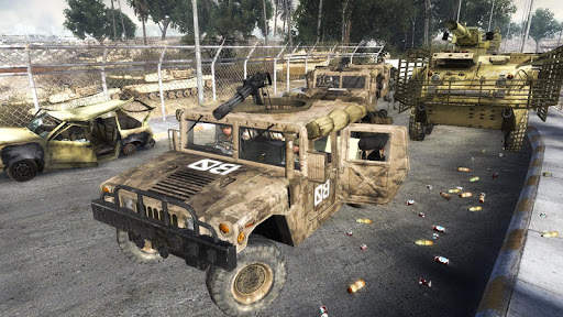 Army Games : Military Tactical Car Shooting screenshot 1