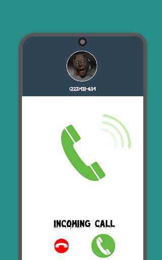 Scary Ghost Granny Fake Call screenshot 3