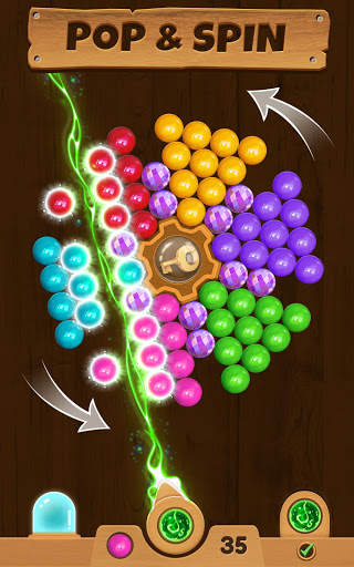 Wood Pop - Spin Bubbles screenshot 3
