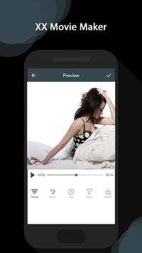 XXX Movie Maker - XXX Photo Video Maker screenshot 1