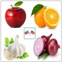 Vegetables and Fruits Vocabulary on 9Apps