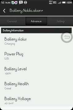 BatteryNotification  screenshot 3